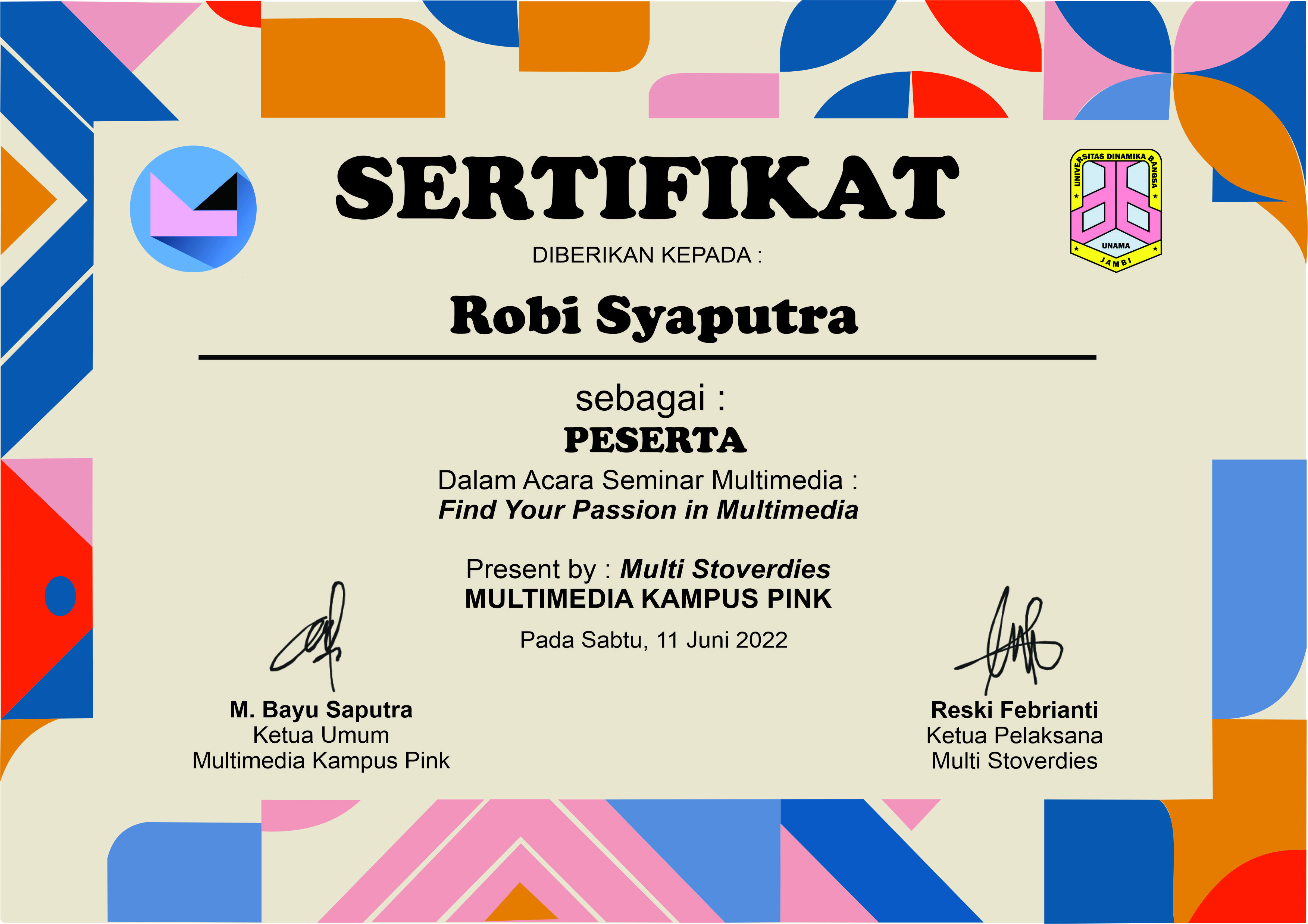 Pelatihan Skill & Seminar MKP